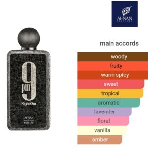 perfume 9 pm nigh out 100 ml original