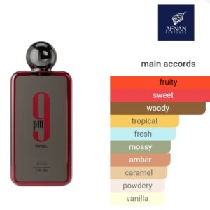 perfume 9 pm rebel 100 ml original