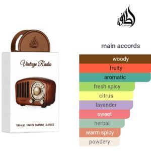 perfume vintage radio 100 ml original