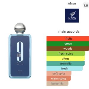 9 am dive afnan 100 ml original